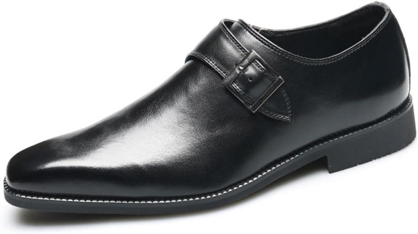 Мужские классические туфли оксфорды с однотонным носком и ремешком-монахом, современные формальные туфли из искусственной кожи Generic, черный
Мужские классические туфли оксфорды с однотонным носком и ремешком-монахом, современные формальные туфли из искусственной кожи Generic, черный
