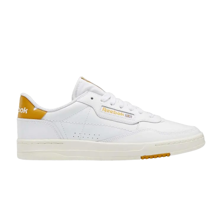 Кроссовки Court Peak 'White Bright Ochre', белый 
Кроссовки Court Peak 'White Bright Ochre', белый