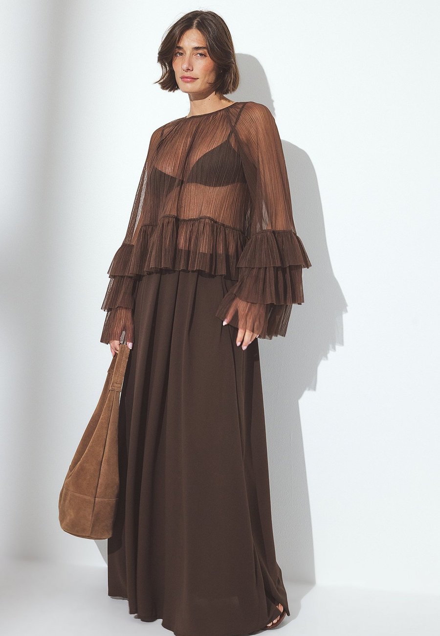 Блуза NA-KD FLOUNCE SLEEVE, Brown
Блуза NA-KD FLOUNCE SLEEVE, Brown