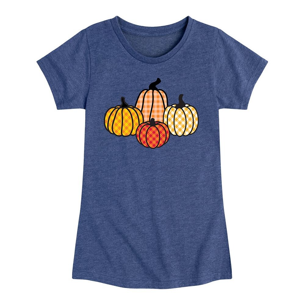 Футболка в клетку с рисунком тыквы для девочек 7–16 лет Licensed Character, цвет Heather Navy
Футболка в клетку с рисунком тыквы для девочек 7–16 лет Licensed Character, цвет Heather Navy
