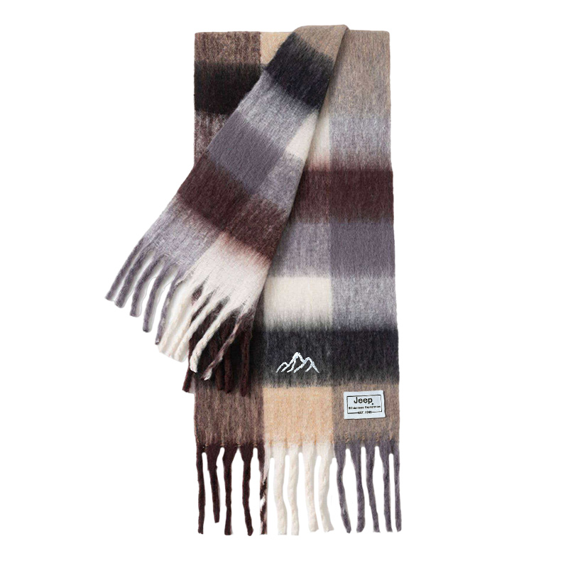 Шарф из полиэстера Unisex Jeep, черный серый
Шарф из полиэстера Unisex Jeep, черный серый