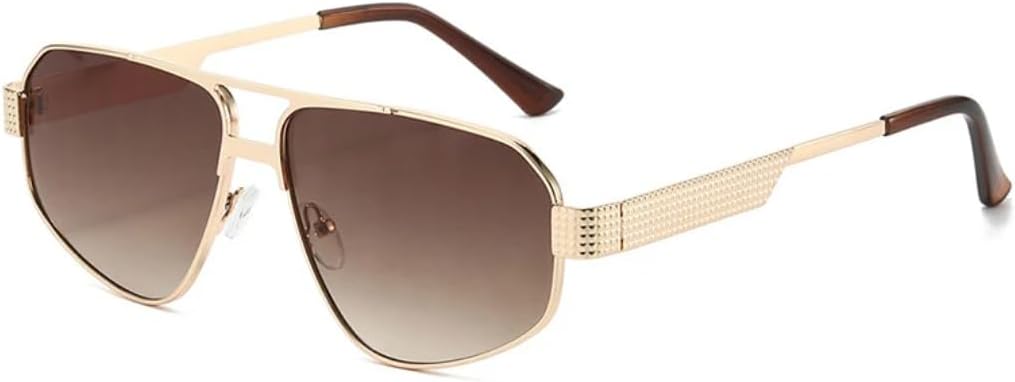 Ретро металлические многоугольные солнцезащитные очки «кошачий глаз» для мужчин и женщин, с градиентным переходом цвета, защита от УФ-излучения UV400 HHZZYVY, Golden Tea Gradient
Ретро металлические многоугольные солнцезащитные очки «кошачий глаз» для мужчин и женщин, с градиентным переходом цвета, защита от УФ-излучения UV400 HHZZYVY, Golden Tea Gradient