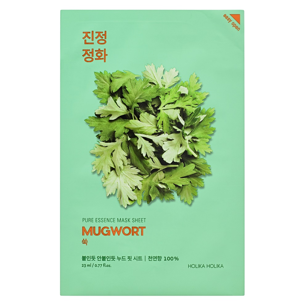 Тканевая маска с экстрактом тысячелистника обыкновенного pure essence mask sheet - mugwort Holika Holika, количество 1 шт.
Тканевая маска с экстрактом тысячелистника обыкновенного pure essence mask sheet - mugwort Holika Holika, количество 1 шт.