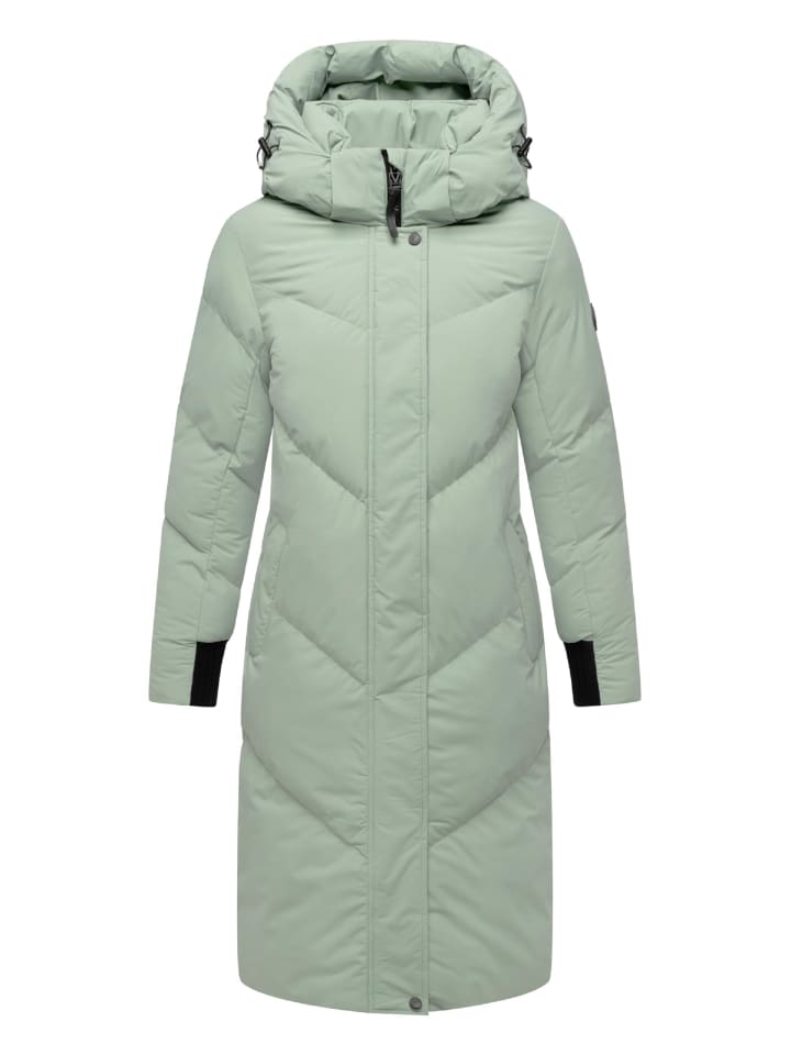 Стеганое пальто Teonaa 16 в цвете Smokey Mint Marikoo
Стеганое пальто Teonaa 16 в цвете Smokey Mint Marikoo