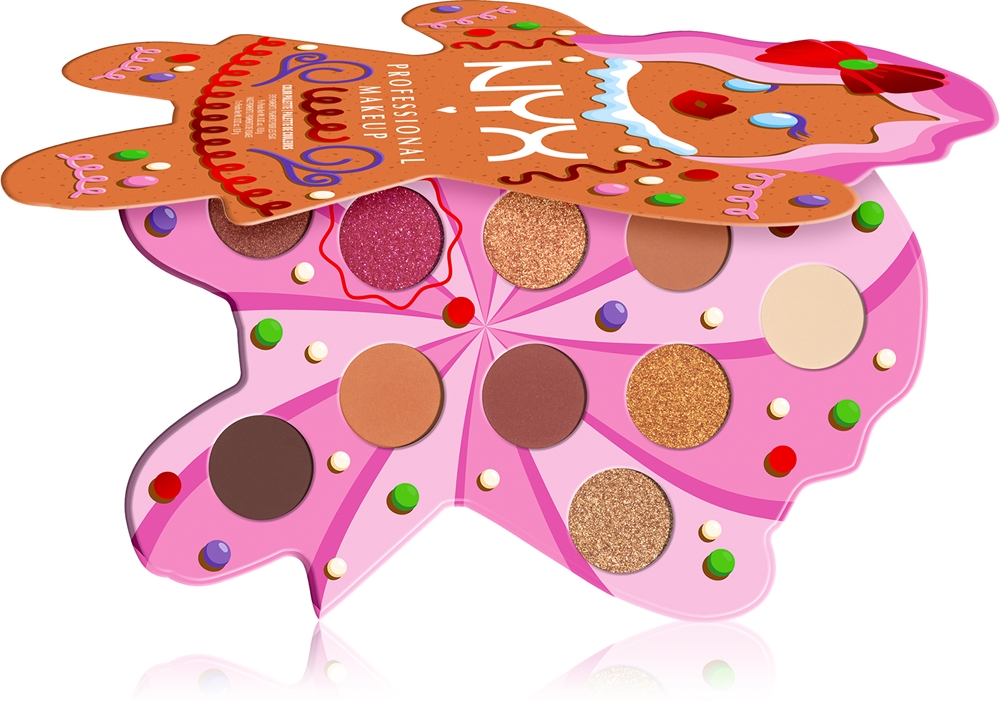 Палитра теней для век Gingerbaddie Land Nyx Professional Makeup, 1 шт
Палитра теней для век Gingerbaddie Land Nyx Professional Makeup, 1 шт