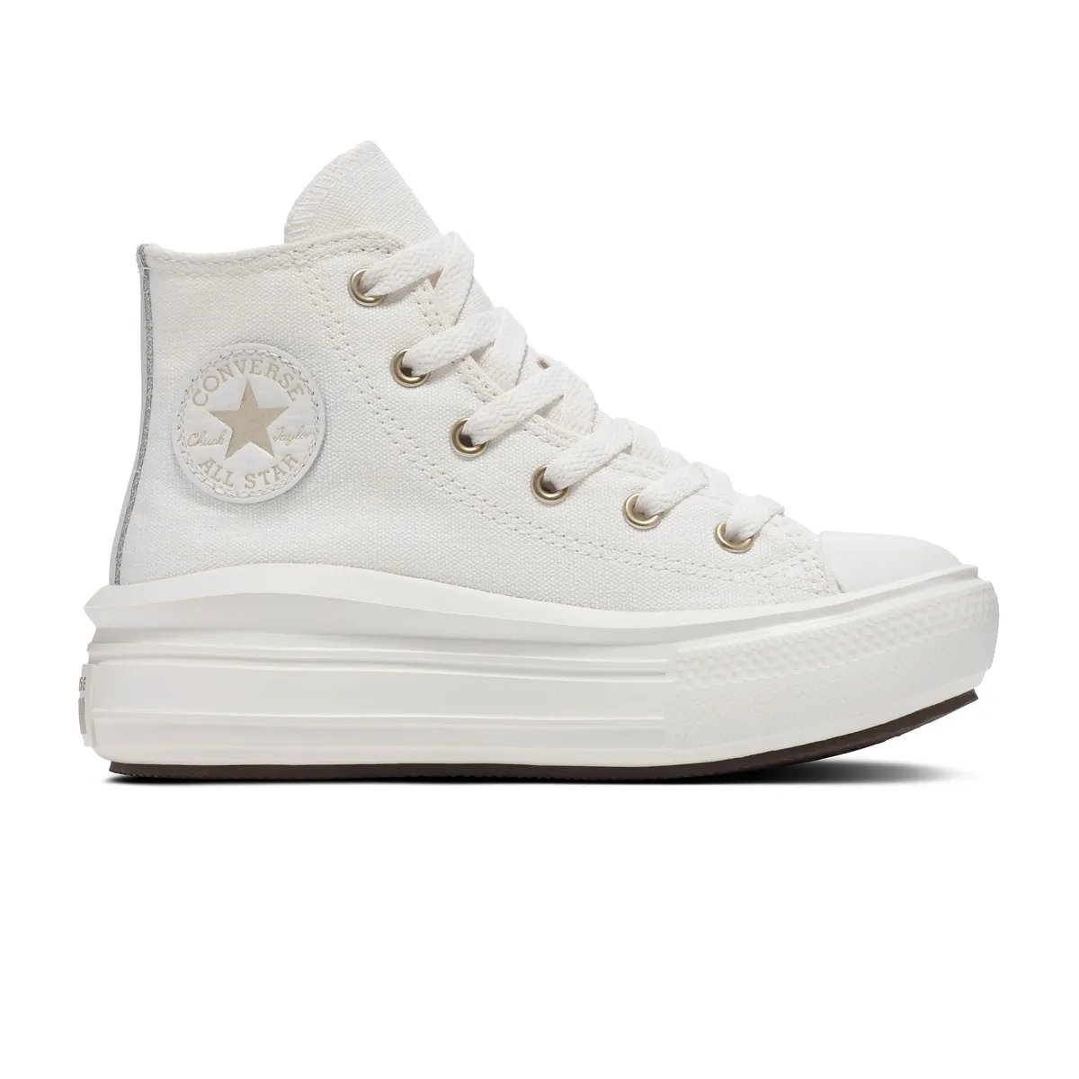 Кроссовки Converse "CHUCK TAYLOR ALL STAR MOVE TONAL CANVAS", цвет Egret/Metallic Light Gold
Кроссовки Converse "CHUCK TAYLOR ALL STAR MOVE TONAL CANVAS", цвет Egret/Metallic Light Gold