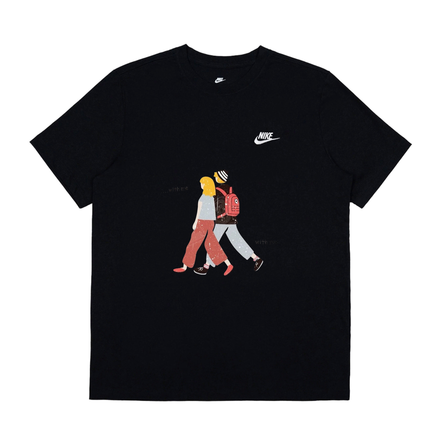 Летняя футболка с коротким рукавом Unisex Nike, черный
Летняя футболка с коротким рукавом Unisex Nike, черный