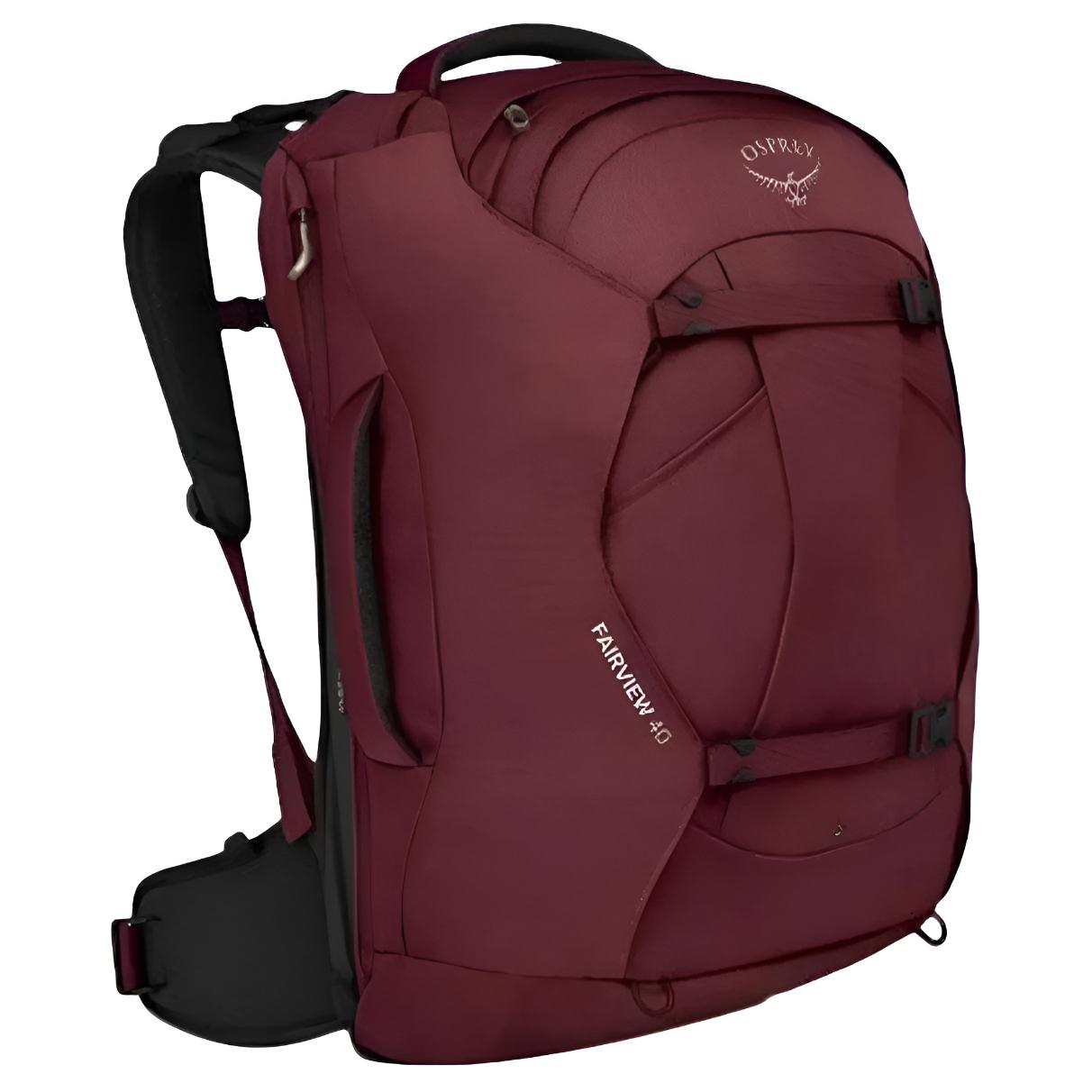 OSPREY 40-литровый походный рюкзак из полиэстера красный унисекс, Red 
OSPREY 40-литровый походный рюкзак из полиэстера красный унисекс, Red