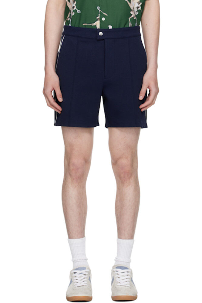 Темно-синие теннисные шорты с завышенной талией Lacoste
Темно-синие теннисные шорты с завышенной талией Lacoste