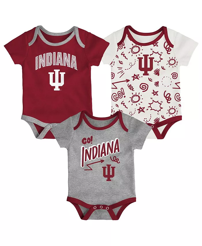 Комплект из 3 боди Indiana Hoosiers All Day Play для мальчиков и девочек Outerstuff
Комплект из 3 боди Indiana Hoosiers All Day Play для мальчиков и девочек Outerstuff