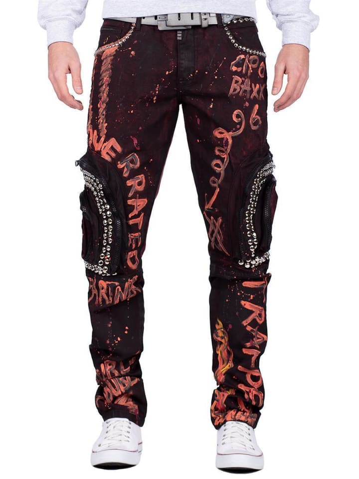 Джинсы Cipo & Baxx, бордовый
Джинсы Cipo & Baxx, бордовый