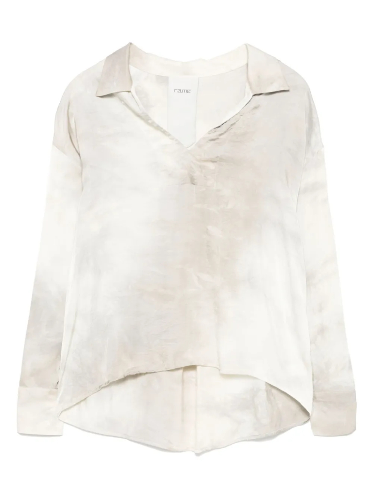 Блузка RAME с V-образным вырезом, нейтральный
Блузка RAME с V-образным вырезом, нейтральный