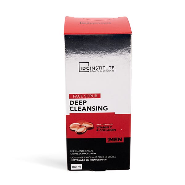 Скраб для лица для мужчин IDC INSTITUTE Deep Cleansing Face Scrub, 100 мл
Скраб для лица для мужчин IDC INSTITUTE Deep Cleansing Face Scrub, 100 мл