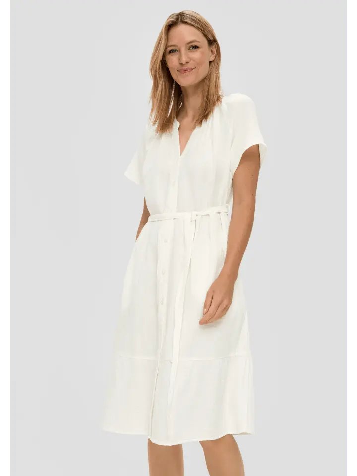 Короткое платье sOliver kurz, кремовый
Короткое платье sOliver kurz, кремовый