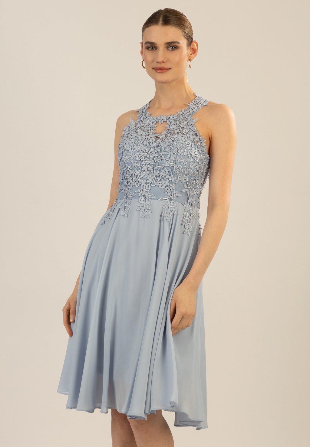 Коктейльное/вечернее платье Apart, светло-голубой
Коктейльное/вечернее платье Apart, светло-голубой