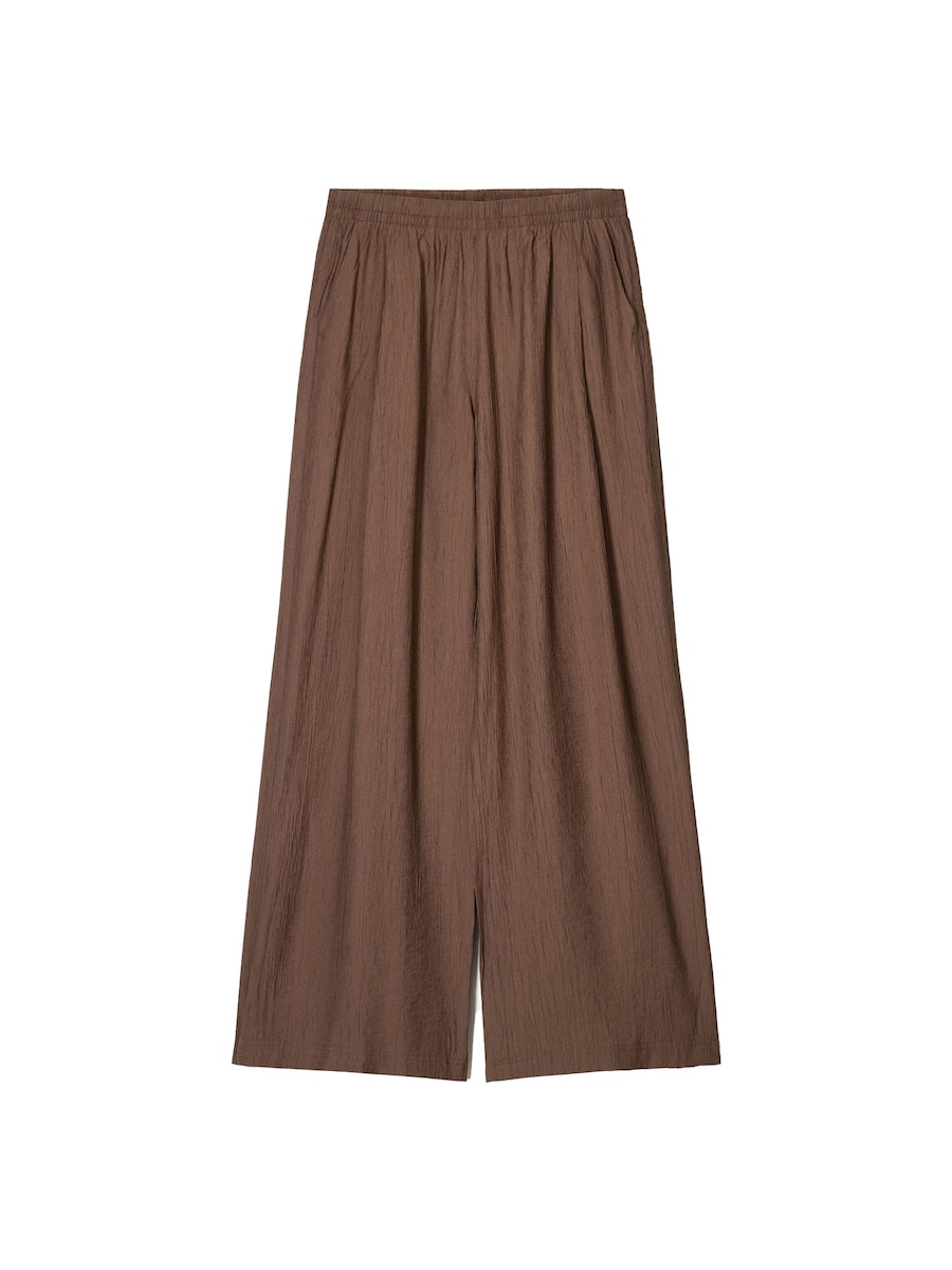 Широкие брюки Bershka, карамель
Широкие брюки Bershka, карамель