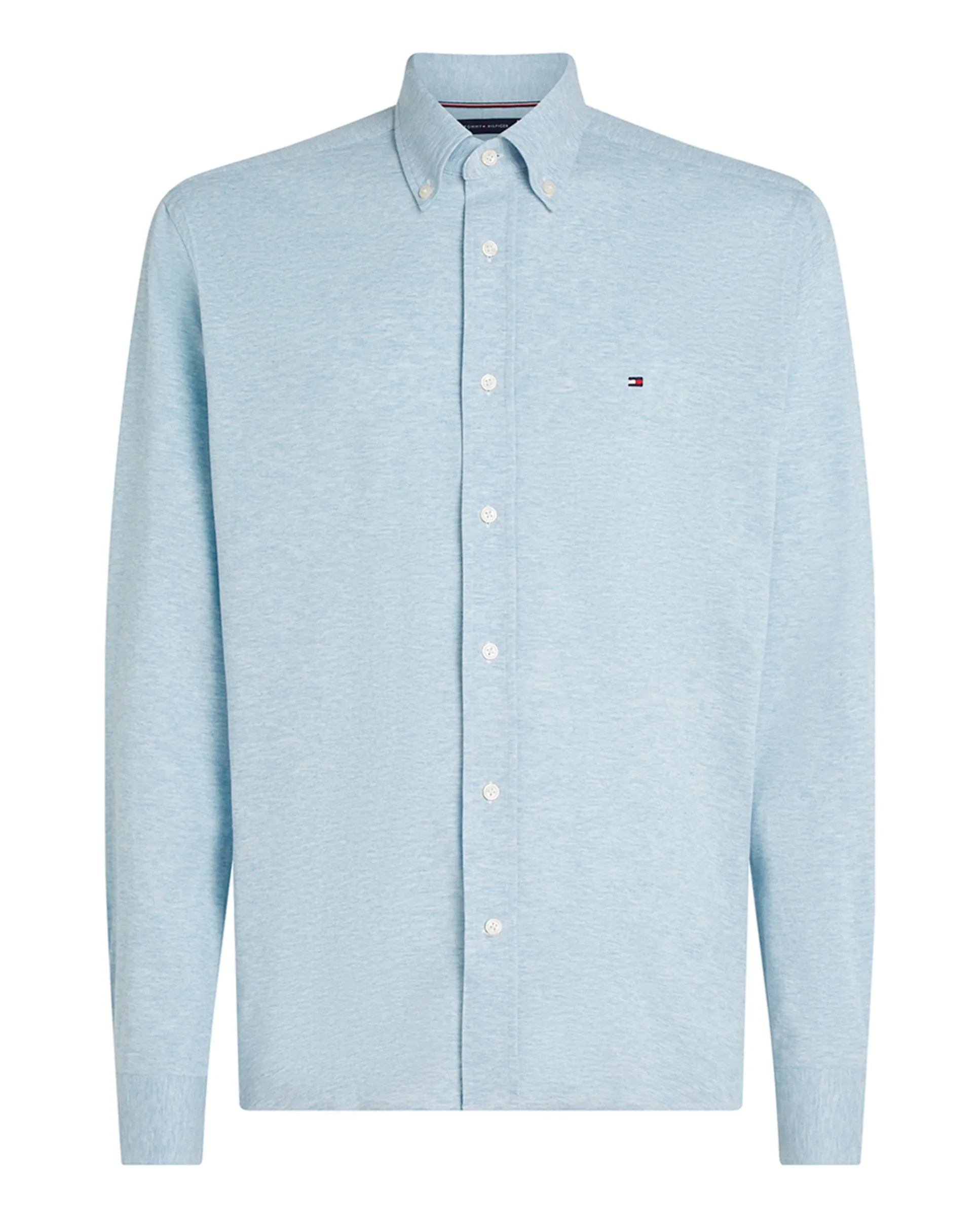 Мужская однотонная трикотажная рубашка Tommy Hilfiger, светло-голубой
Мужская однотонная трикотажная рубашка Tommy Hilfiger, светло-голубой