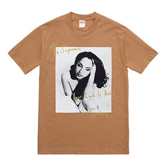 Футболка ss17 sade tee mocha character printing short sleeve brown Supreme, коричневый
Футболка ss17 sade tee mocha character printing short sleeve brown Supreme, коричневый