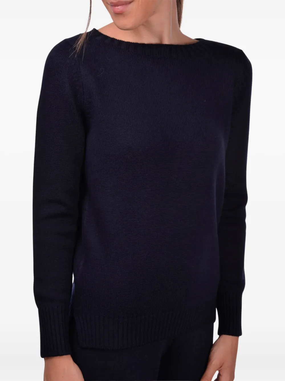 Шерстяной свитер с вырезом-лодочкой Gran Sasso, синий
Шерстяной свитер с вырезом-лодочкой Gran Sasso, синий