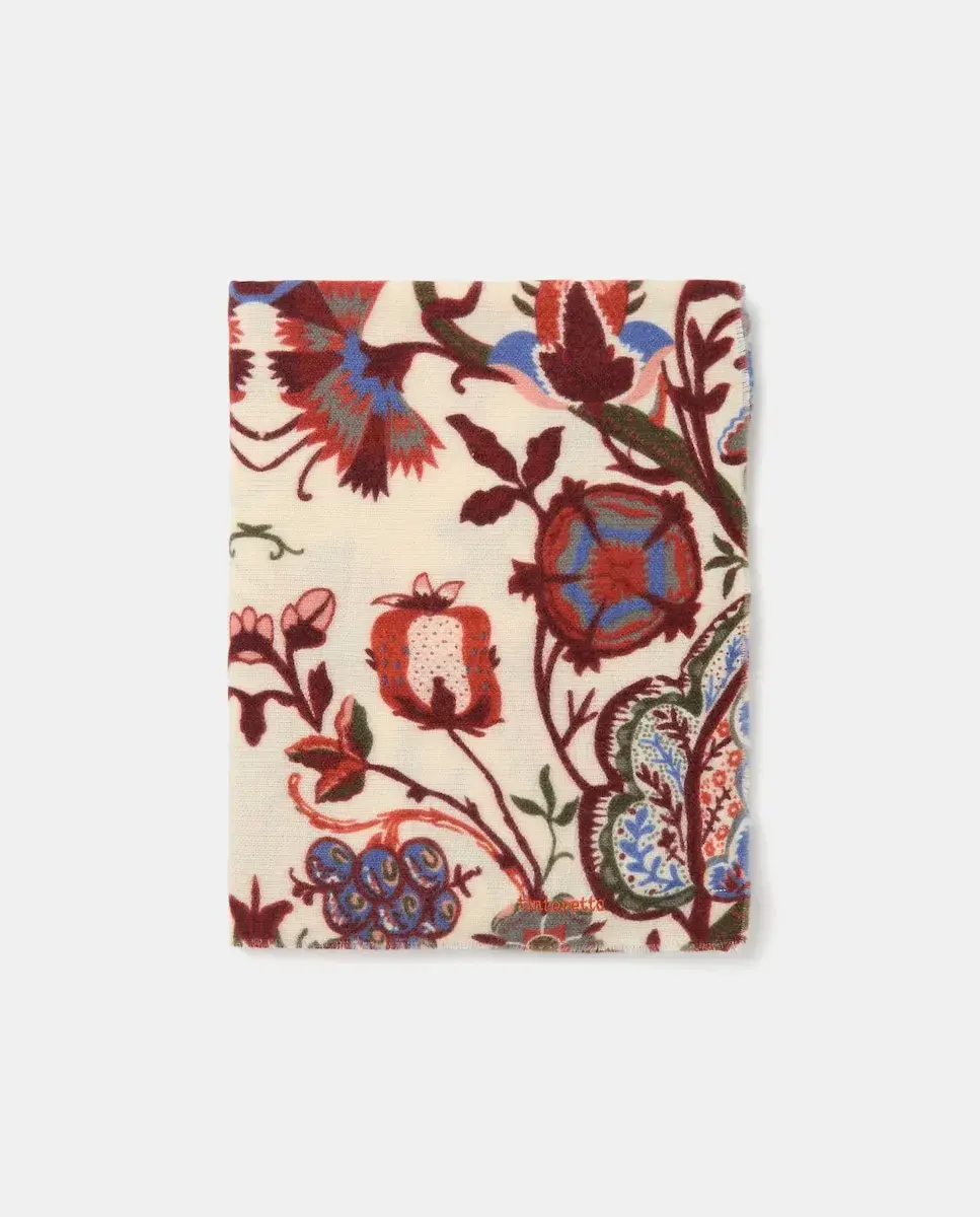 Шарф с цветочным принтом Tintoretto, экрю
Шарф с цветочным принтом Tintoretto, экрю