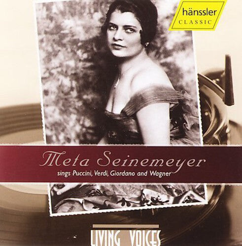 CD диск Puccini / Verdi / Giordono / Wagner / Seinemeyer: Meta Seinemeyer Sings Puccini Verdi Giordano Wagner
CD диск Puccini / Verdi / Giordono / Wagner / Seinemeyer: Meta Seinemeyer Sings Puccini Verdi Giordano Wagner