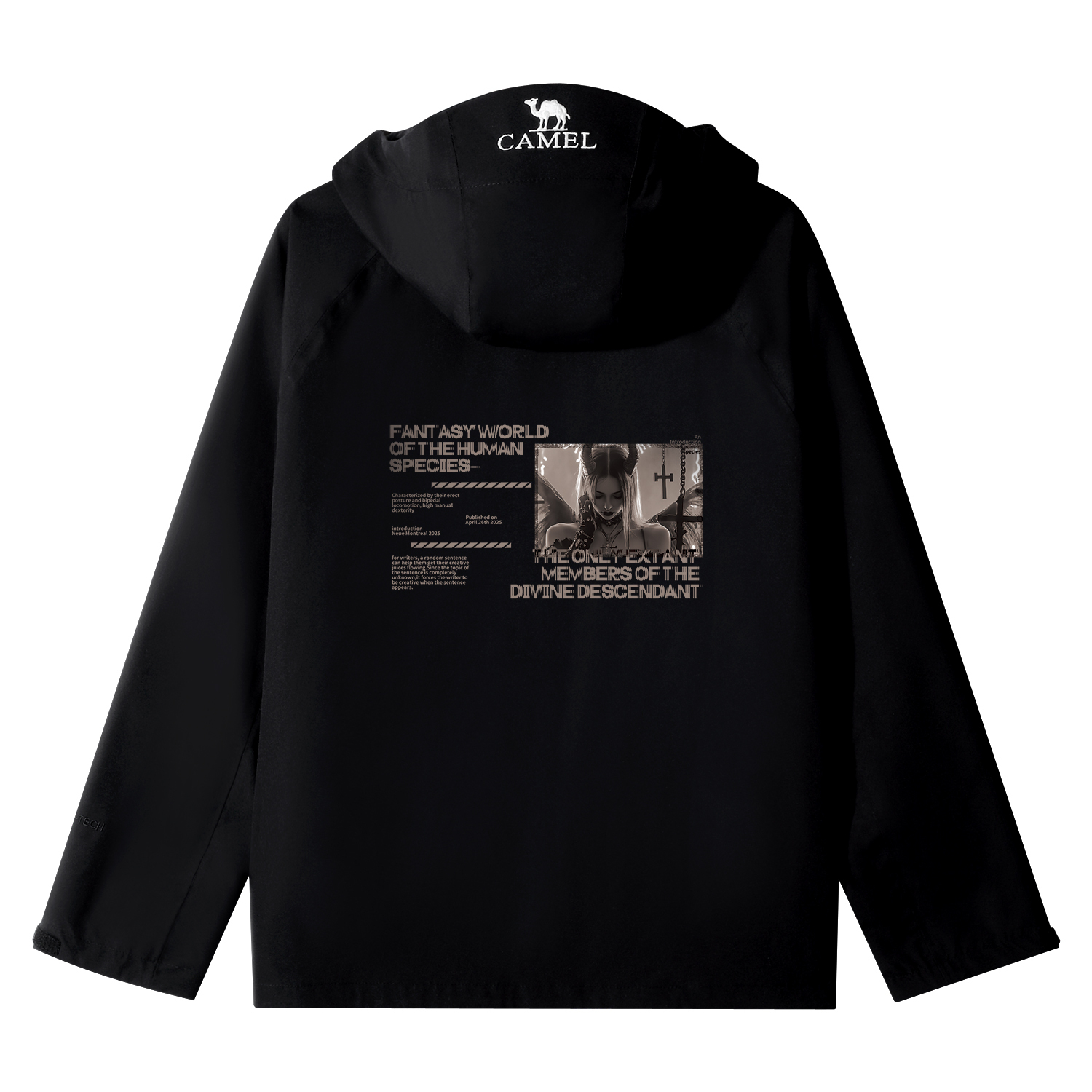 CAMEL Ветровка All weather Waterproof, Windproof, Breathable, Abrasion Resistant, Cold Resistant Unisex Black
CAMEL Ветровка All weather Waterproof, Windproof, Breathable, Abrasion Resistant, Cold Resistant Unisex Black