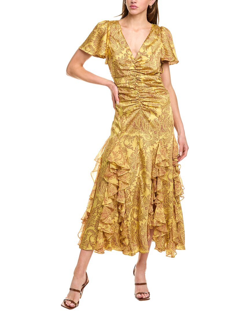 Платье миди Cinq à Sept Olympia, желтый
Платье миди Cinq à Sept Olympia, желтый