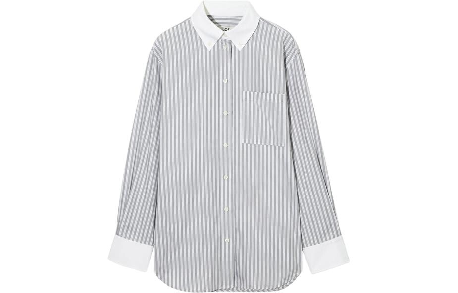 Рубашка женская темно-серая Cos
Рубашка женская темно-серая Cos