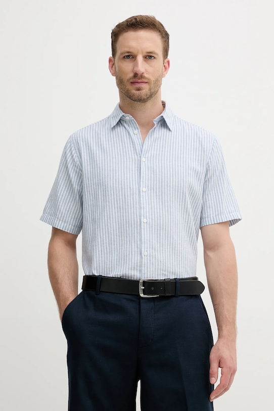 Льняная рубашка Sisley, синий
Льняная рубашка Sisley, синий