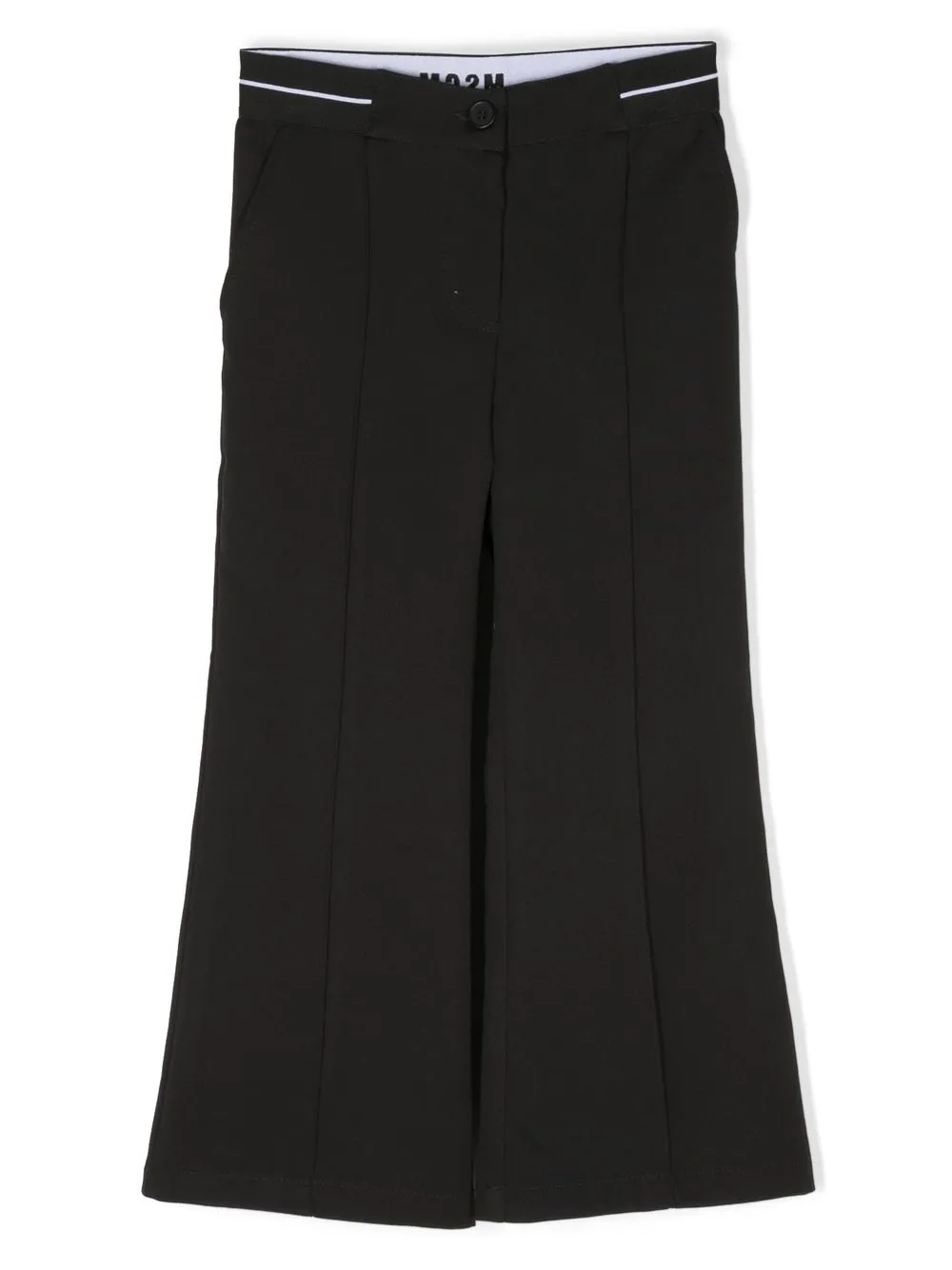 Прямые брюки с логотипом MSGM Kids, черный
Прямые брюки с логотипом MSGM Kids, черный