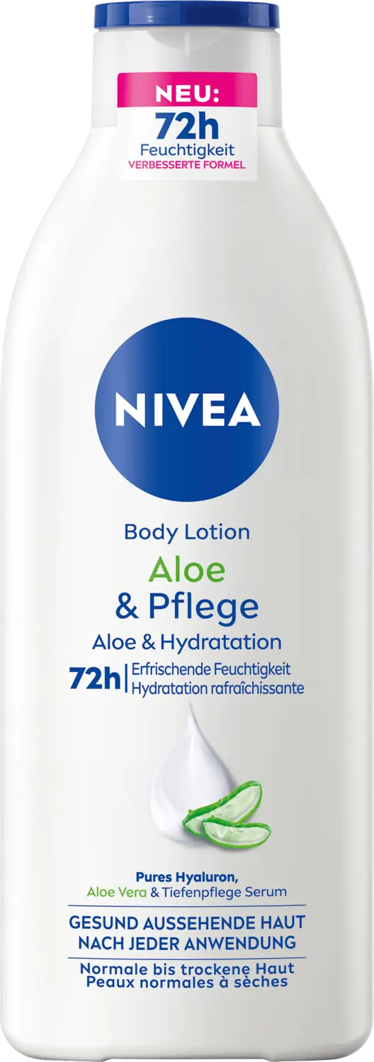 Лосьон для тела NIVEA Bodylotion Aloe & Pflege, 400 ml
Лосьон для тела NIVEA Bodylotion Aloe & Pflege, 400 ml