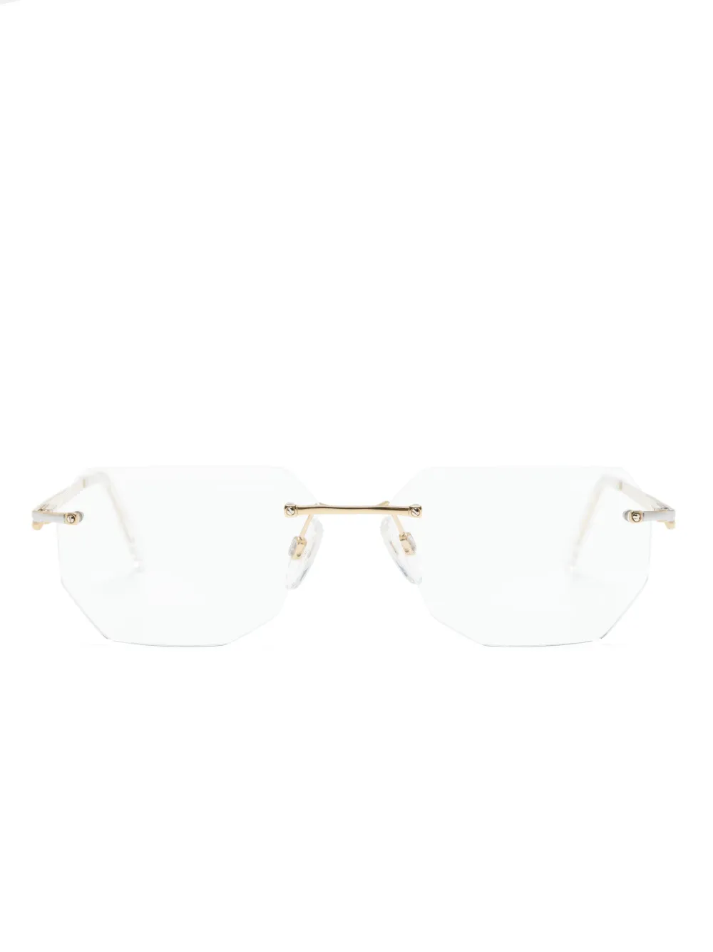 Очки 7102 в геометричной оправе Cazal, серебяный
Очки 7102 в геометричной оправе Cazal, серебяный