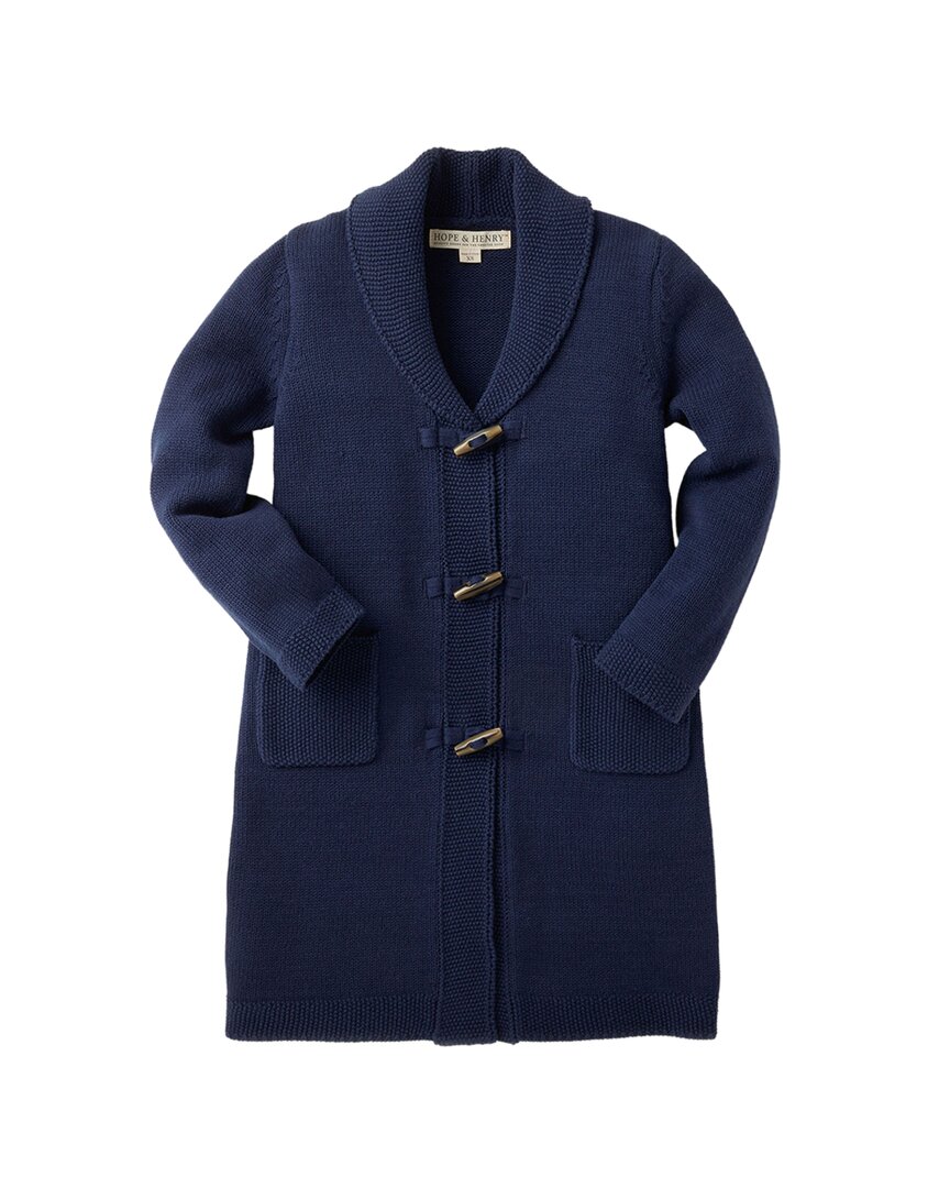Платье-свитер Hope & Henry Hope & Henry, синий
Платье-свитер Hope & Henry Hope & Henry, синий