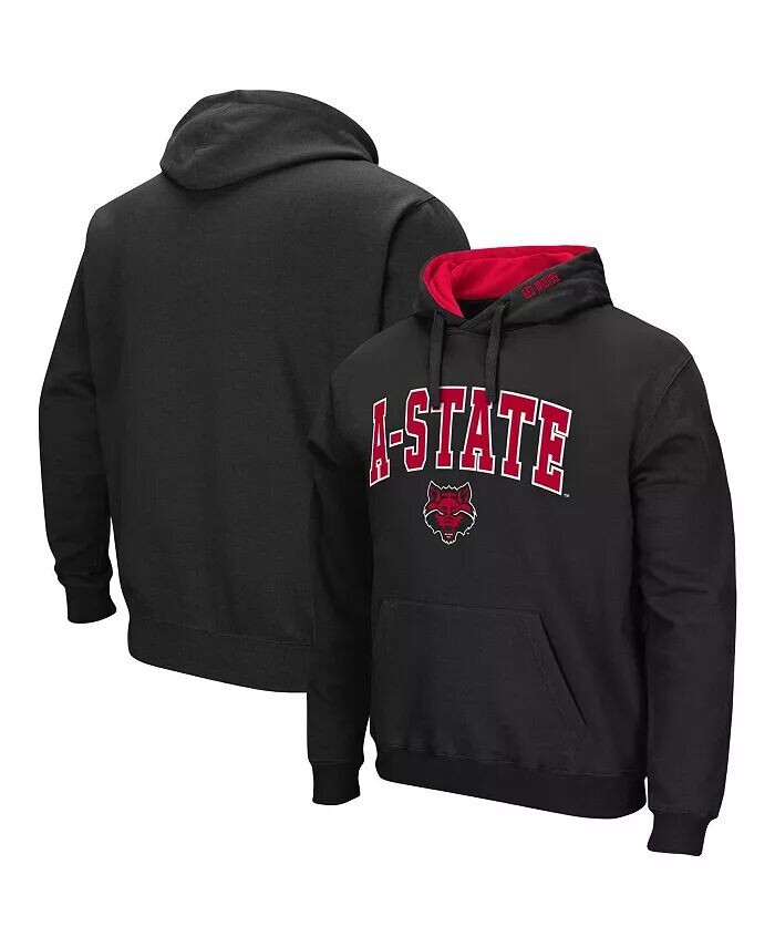 Мужской черный пуловер с капюшоном Arkansas State Red Wolves Arch и Logo Colosseum, черный
Мужской черный пуловер с капюшоном Arkansas State Red Wolves Arch и Logo Colosseum, черный