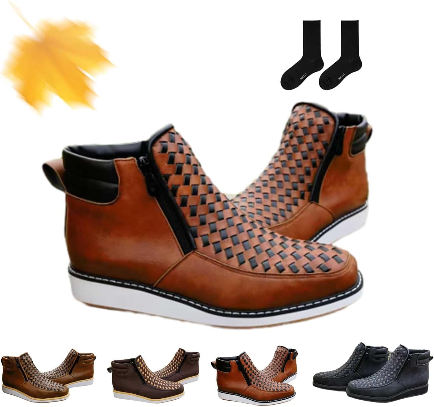 Ковбойские сапоги ручной работы, ковбойские сапоги с квадратным носком для мужчин, кожаные туфли для мужчин с двойной боковой молнией Generic, коричневый
Ковбойские сапоги ручной работы, ковбойские сапоги с квадратным носком для мужчин, кожаные туфли для мужчин с двойной боковой молнией Generic, коричневый