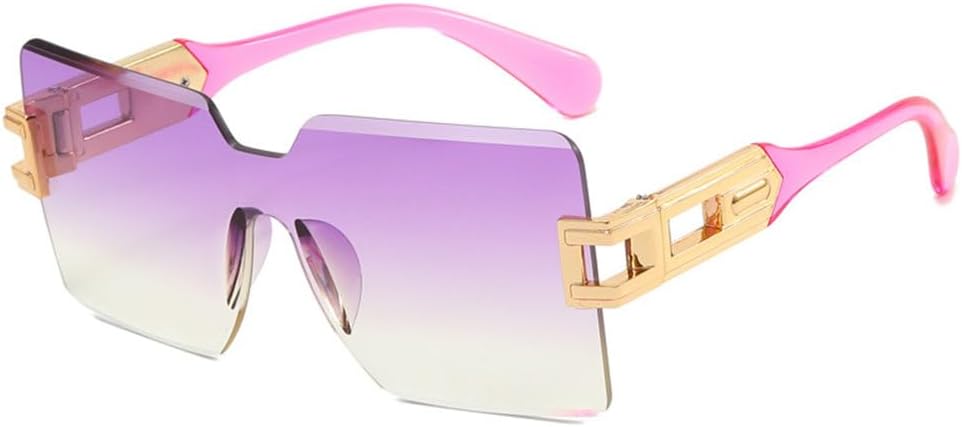 Женские солнцезащитные очки LVTFCO без оправы, радужная оправа, винтажные цельные очки, мужские солнцезащитные очки с закругленными краями, защита от УФ-излучения UV400, 6
Женские солнцезащитные очки LVTFCO без оправы, радужная оправа, винтажные цельные очки, мужские солнцезащитные очки с закругленными краями, защита от УФ-излучения UV400, 6