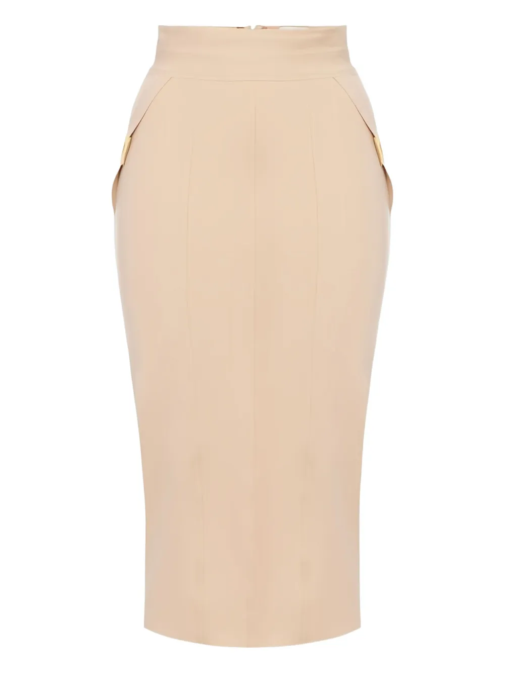 Юбка с отделкой в виде прострочки и логотипом Elisabetta Franchi, нейтральный
Юбка с отделкой в виде прострочки и логотипом Elisabetta Franchi, нейтральный