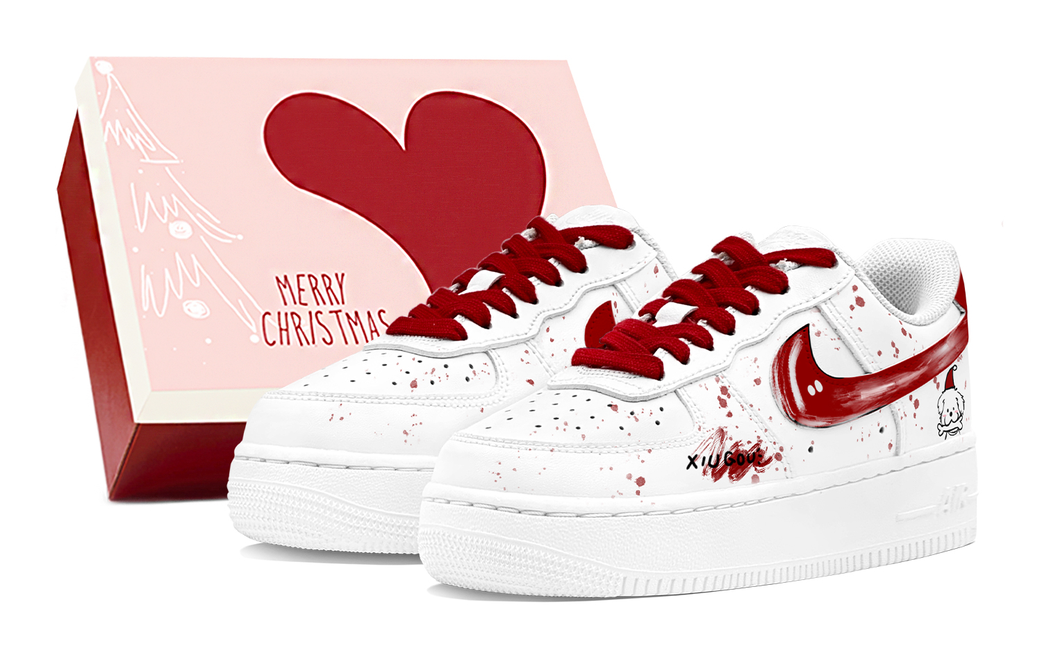 Низкие противоскользящие кроссовки Air Force 1 для скейтбординга для детей и подростков Nike, белый/красный
Низкие противоскользящие кроссовки Air Force 1 для скейтбординга для детей и подростков Nike, белый/красный