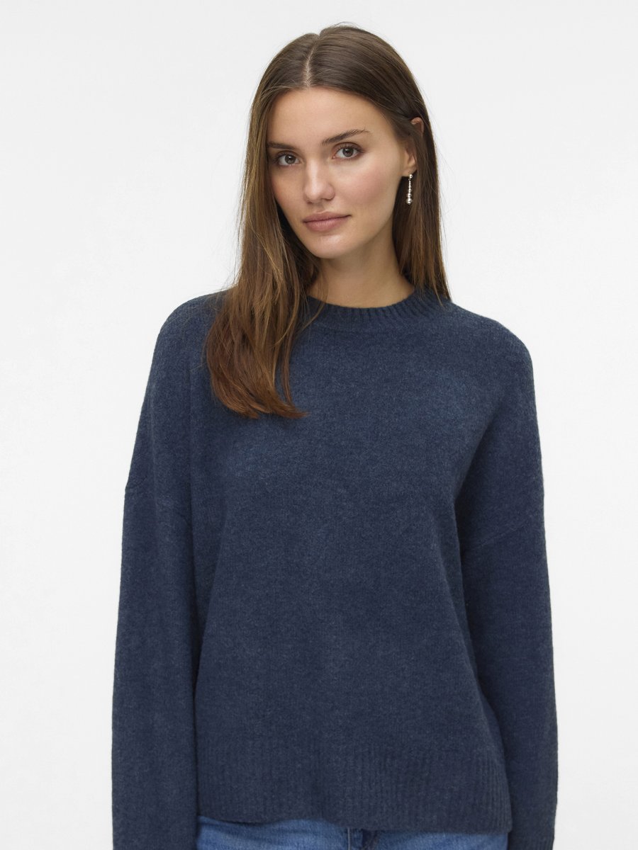 Джемпер Vero Moda VMBOOM O NECK PULLOVER, Navy Blazer/Dark Blue
Джемпер Vero Moda VMBOOM O NECK PULLOVER, Navy Blazer/Dark Blue