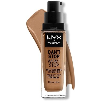 NYX Professional Makeup Can't Stop Won't Stop Foundation Full Coverage Vegan Formula Matte Finish 12.7 Neutral Tan
NYX Professional Makeup Can't Stop Won't Stop Foundation Full Coverage Vegan Formula Matte Finish 12.7 Neutral Tan