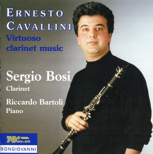 CD диск Cavallini / Bosi / Bartoli: Virtuoso Clarinet Music
CD диск Cavallini / Bosi / Bartoli: Virtuoso Clarinet Music