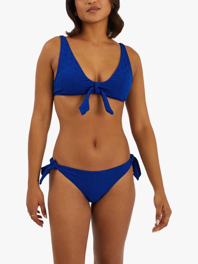 Бюстгальтер-бикини с кроличьим галстуком и цветочной вышивкой Accessorize, Mid Blue
Бюстгальтер-бикини с кроличьим галстуком и цветочной вышивкой Accessorize, Mid Blue