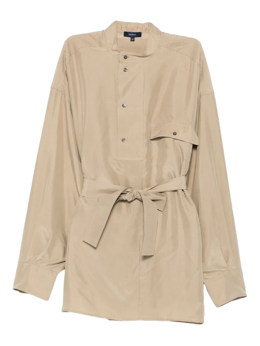 Топ с поясом Soeur, нейтральный
Топ с поясом Soeur, нейтральный