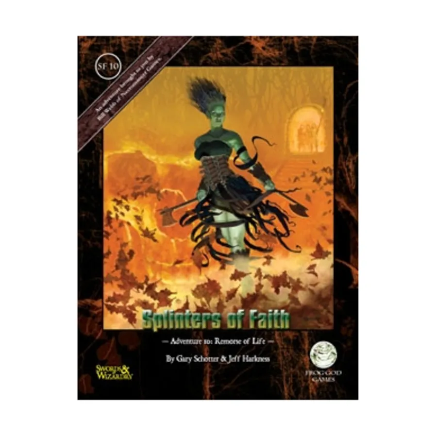Модуль Splinters of Faith #10 - Remorse of Life (Swords & Wizardry), Swords & Wizardry (Frog God Games)
Модуль Splinters of Faith #10 - Remorse of Life (Swords & Wizardry), Swords & Wizardry (Frog God Games)