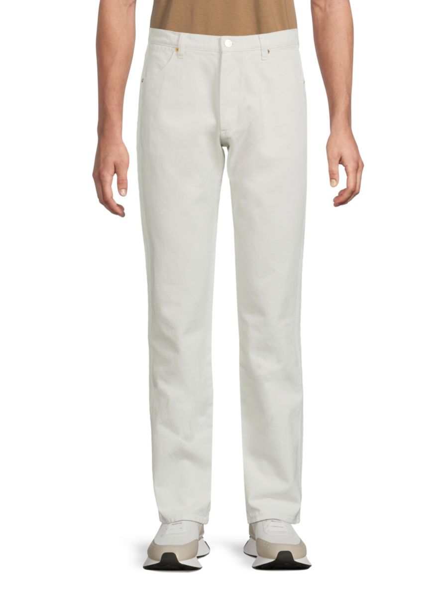 Солидные джинсы Bally, цвет Bone
Солидные джинсы Bally, цвет Bone