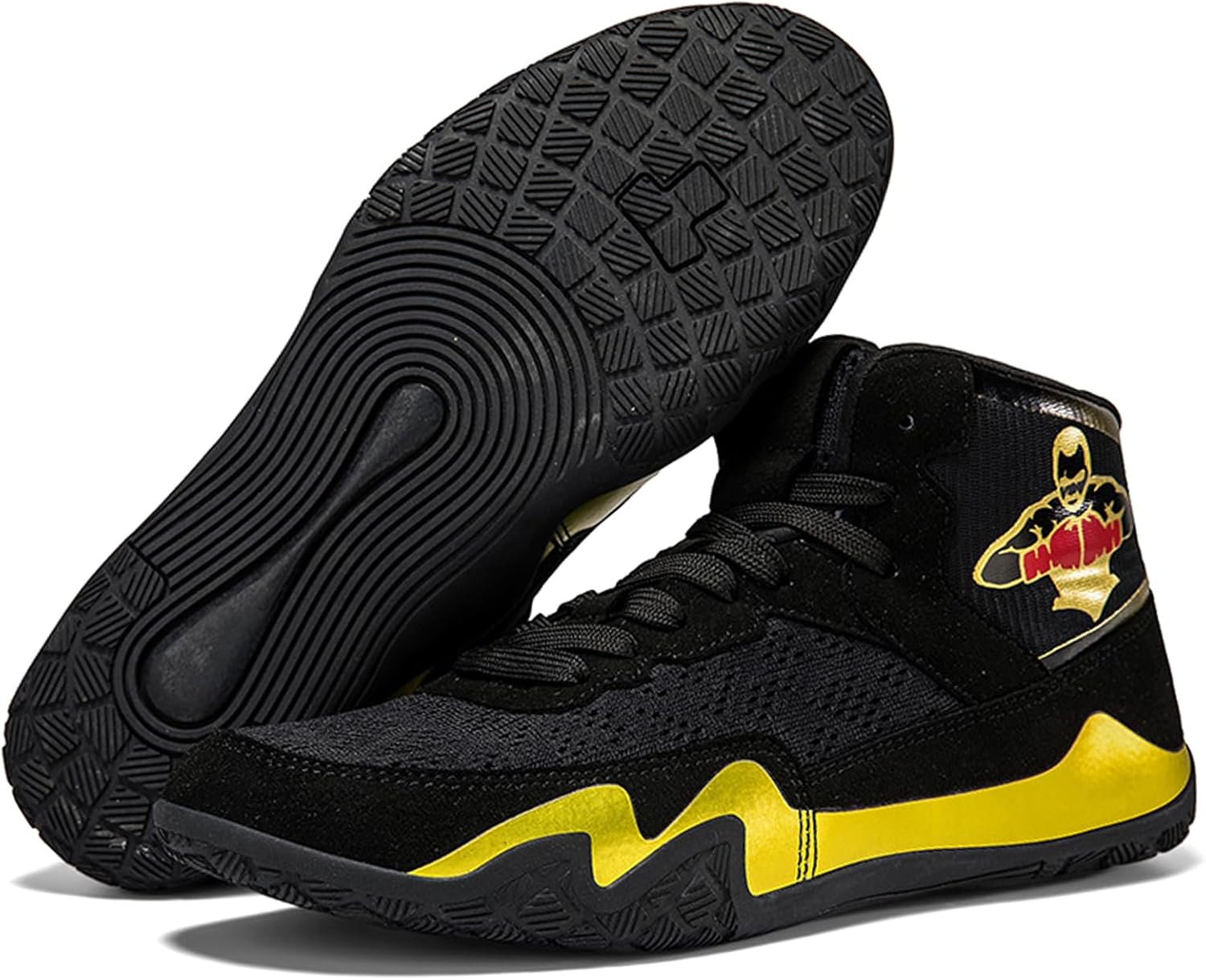 Боксерские кроссовки для мужчин, высокие спортивные ботинки для зала, борьбы и тренировок, обувь для тренировок и соревнований Hiuzylqx, черный
Боксерские кроссовки для мужчин, высокие спортивные ботинки для зала, борьбы и тренировок, обувь для тренировок и соревнований Hiuzylqx, черный