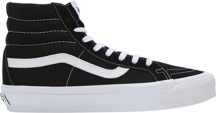 Кроссовки Sk8-Hi Reissue 38 'Black White', черный
Кроссовки Sk8-Hi Reissue 38 'Black White', черный