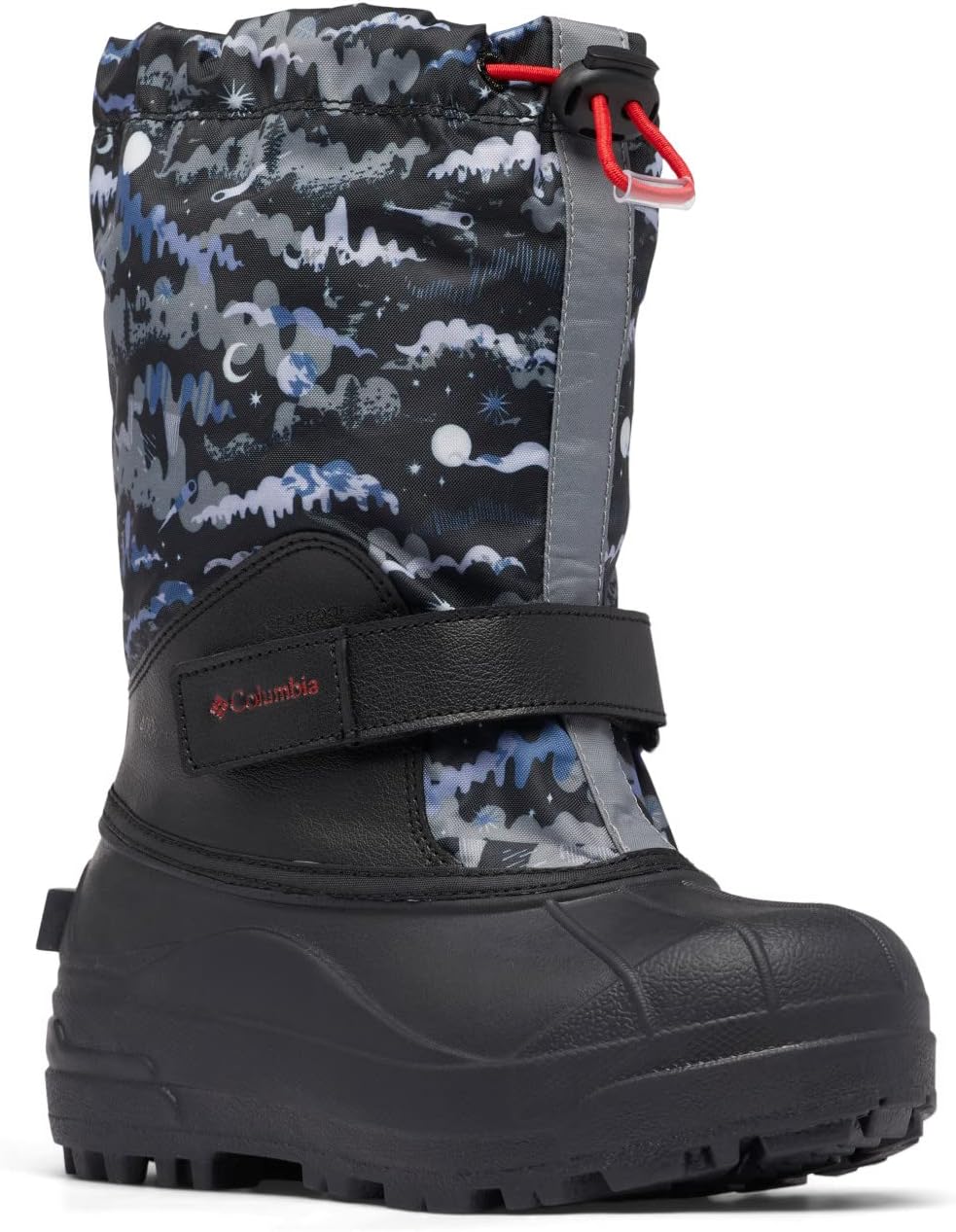 Columbia unisex-child Powderbug Forty Print, Black/Mountain Red
Columbia unisex-child Powderbug Forty Print, Black/Mountain Red