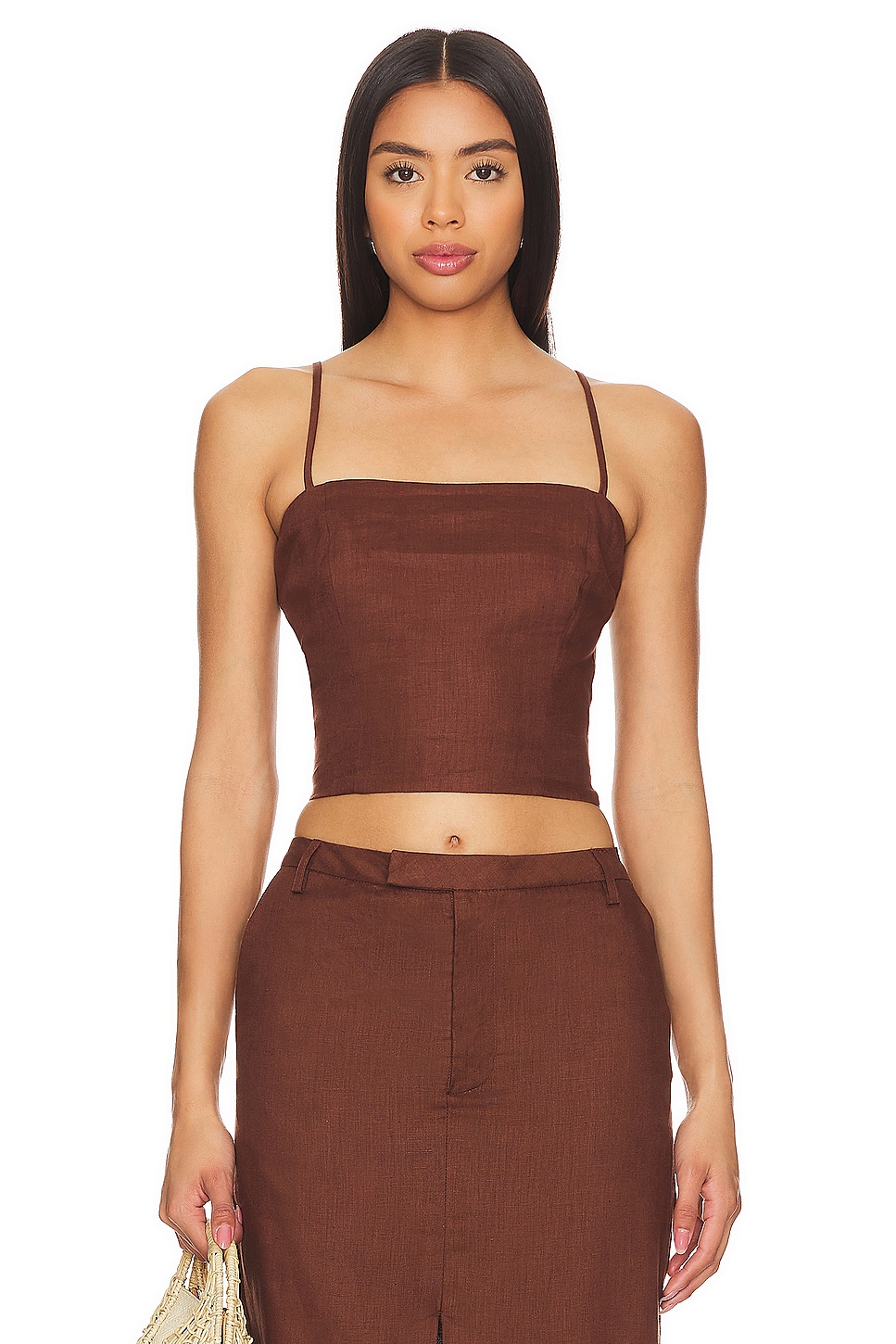 X вращать сита топ Bardot, коричневый
X вращать сита топ Bardot, коричневый