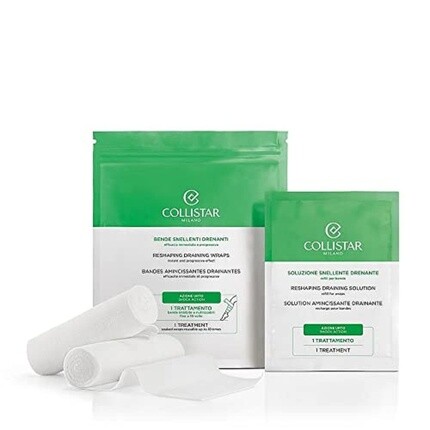 Повязки для похудения и дренирования: немедленный и прогрессивный эффект - 2 процедуры, Collistar
Повязки для похудения и дренирования: немедленный и прогрессивный эффект - 2 процедуры, Collistar